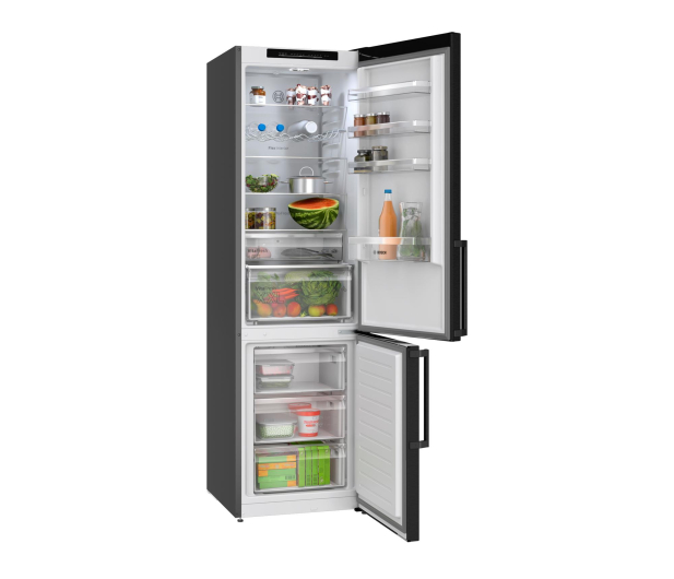 Lodówka Bosch KGN39VXBT PerfectFit No Frost 203cm Ciemny Inox Komora Zero VitaFresh 363L - 1516141 - zdjęcie 3